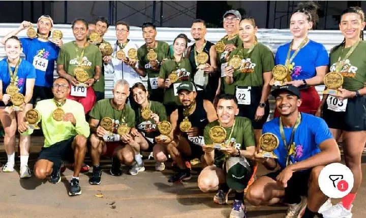 ATLETAS DE VAZANTE CONQUISTAM 22 PÓDIOS NA GMOR RUN 2026 EM GUARDA-MOR