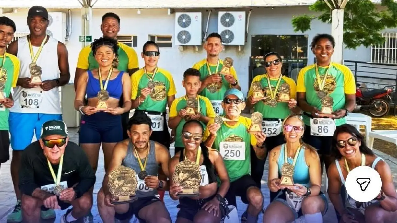 ATLETAS DE VAZANTE CONQUISTAM DESTAQUE NA 1ª CORRIDA DO AGRICULTOR EM UNAÍ