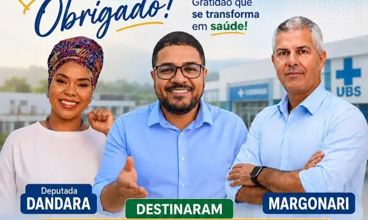 DEPUTADA DESTINA EMENDA PARLAMENTAR DE R$ 300 MIL PARA INVESTIMENTOS NA SAÚDE EM VAZANTE