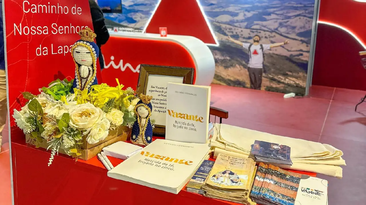 ESTANDE DE VAZANTE GANHA DESTAQUE NA MAIOR FEIRA DE TURISMO DE MINAS GERAIS