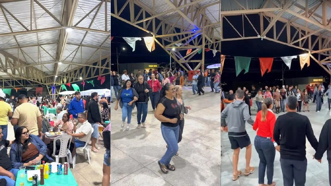 FESTA JULINA MOVIMENTA O CENTRO MUNICIPAL DE EVENTOS DE VAZANTE