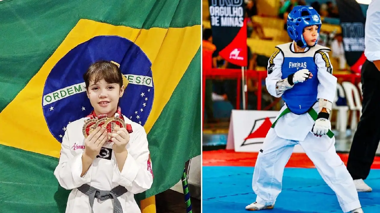 FILHOS DE CASAL VAZANTINO REPRESENTAM MINAS GERAIS NA COPA REGIONAL SUDESTE DE TAEKWONDO
