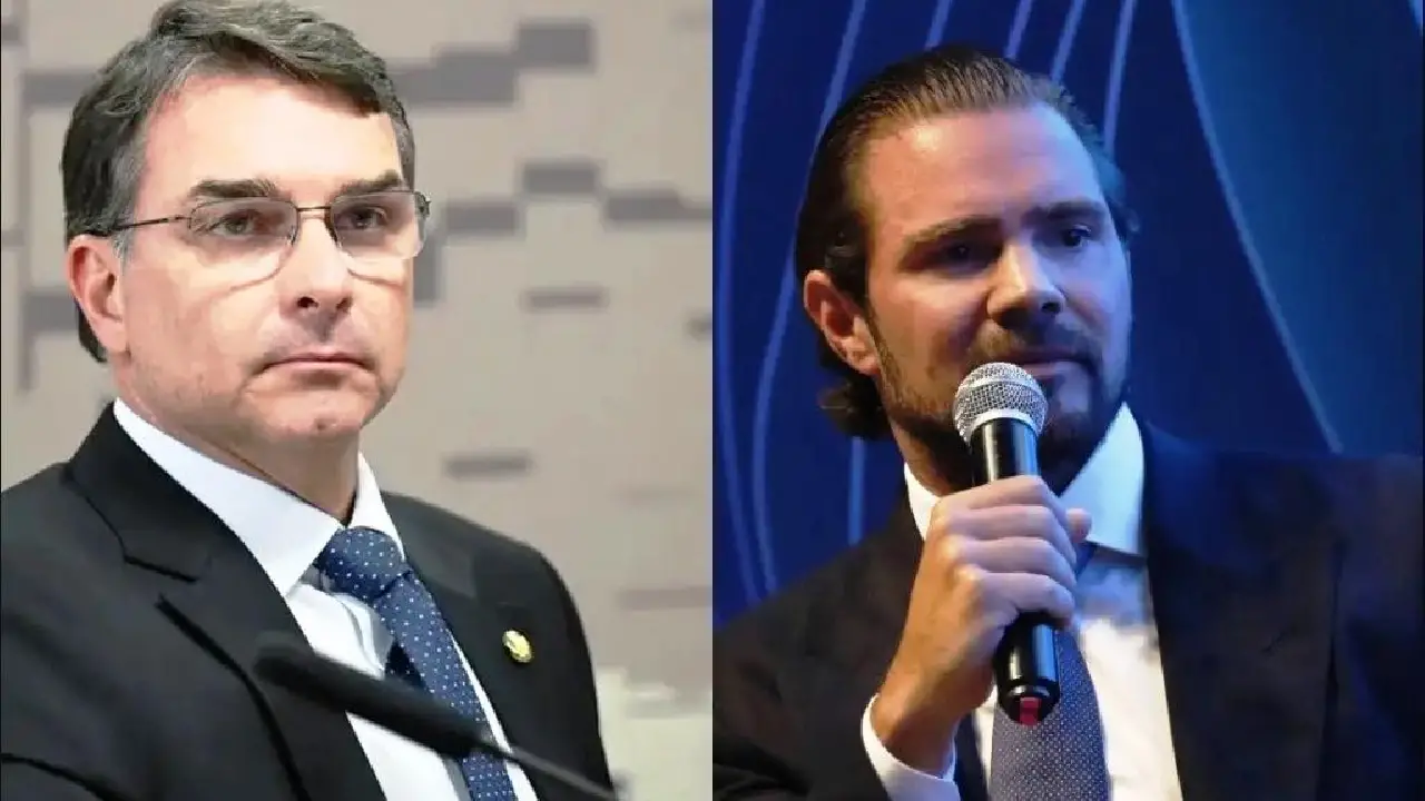 FLÁVIO BOLSONARO PEDE DESCULPAS POR NEGAR SUA RELAÇÃO COM DANIEL VORCARO