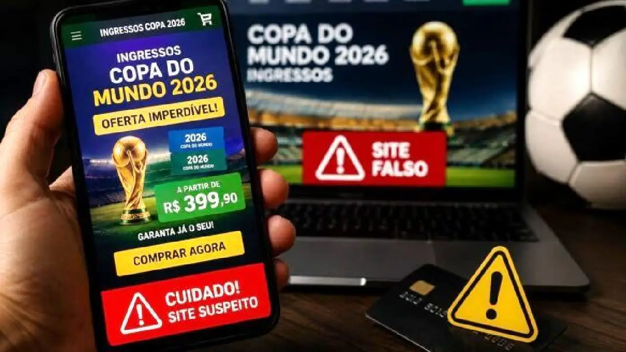 FRAUDES RELACIONADAS À COPA DO MUNDO 2026 ATINGEM 34% DOS BRASILEIROS