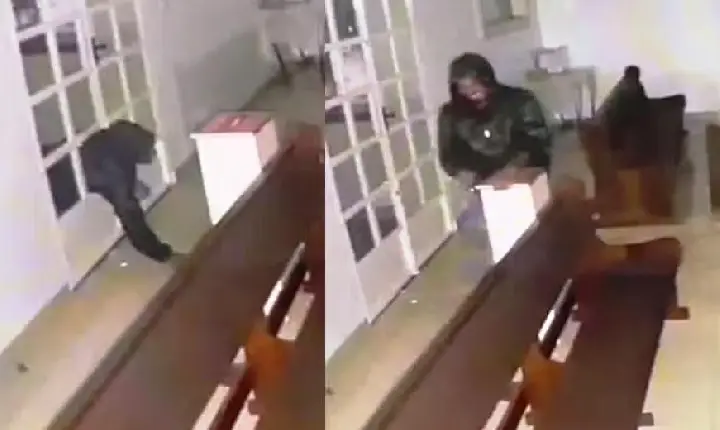 HOMEM INVADE IGREJA MATRIZ DE JOÃO PINHEIRO E FURTA DINHEIRO DE DOAÇÕES DOS FIEIS