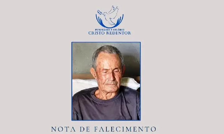 LAMENTAMOS COMUNICAR A FALECIMENTO DE JESUS JOSÉ CÂNDIDO – ZUZA