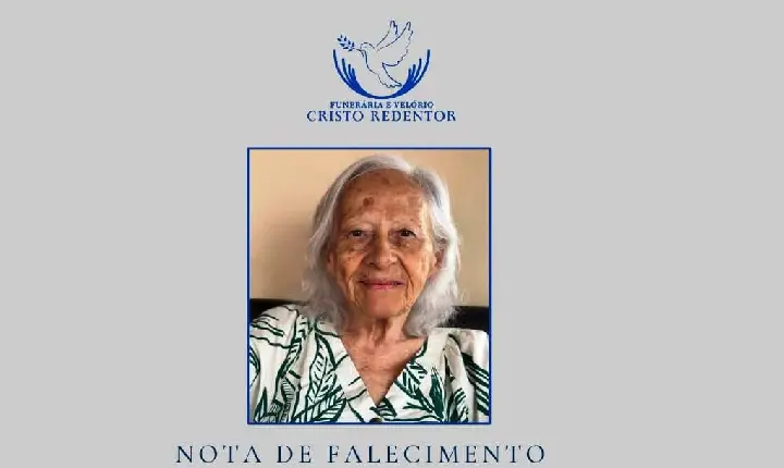LAMENTAMOS COMUNICAR O FALECIMENTO DE LUZIA DE OLIVEIRA CASTRO