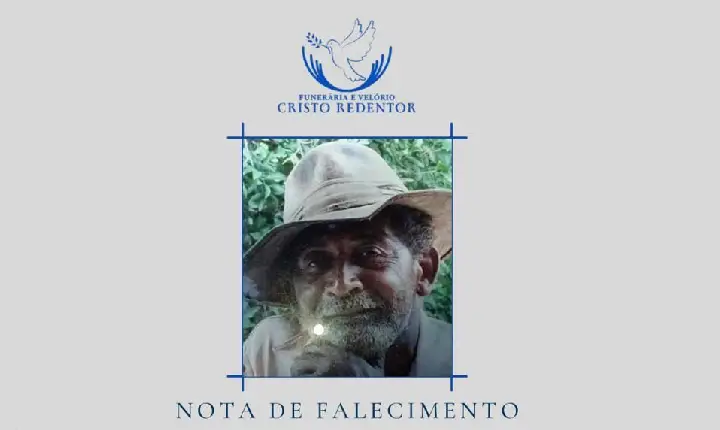 LAMENTAMOS COMUNICAR O FALECIMENTO DE SEBASTIÃO MACHADO DE OLIVEIRA