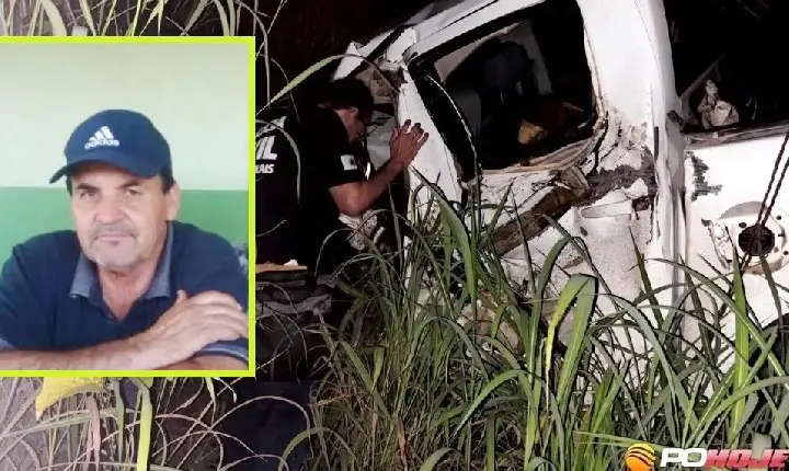 MOTORISTA DE VAZANTE MORRE EM COLISÃO COM CAMINHÃO BAÚ NA MG-354