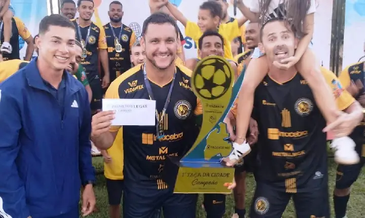 NOVA ESPERANÇA CONQUISTA PRIMEIRO TÍTULO DA TAÇA CIDADE DE VAZANTE