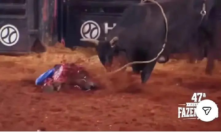 PEÃO DE VAZANTE QUE ESCAPOU DE ATAQUE DE TOURO EM BARRETOS CONFIRMA PARTICIPAÇÃO NA FESTA DO FAZENDEIRO DE LAGAMAR