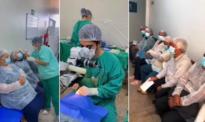 PREFEITURA DE VAZANTE REALIZA NOVA ETAPA DO MUTIRÃO DE CIRURGIAS OFTALMOLÓGICAS