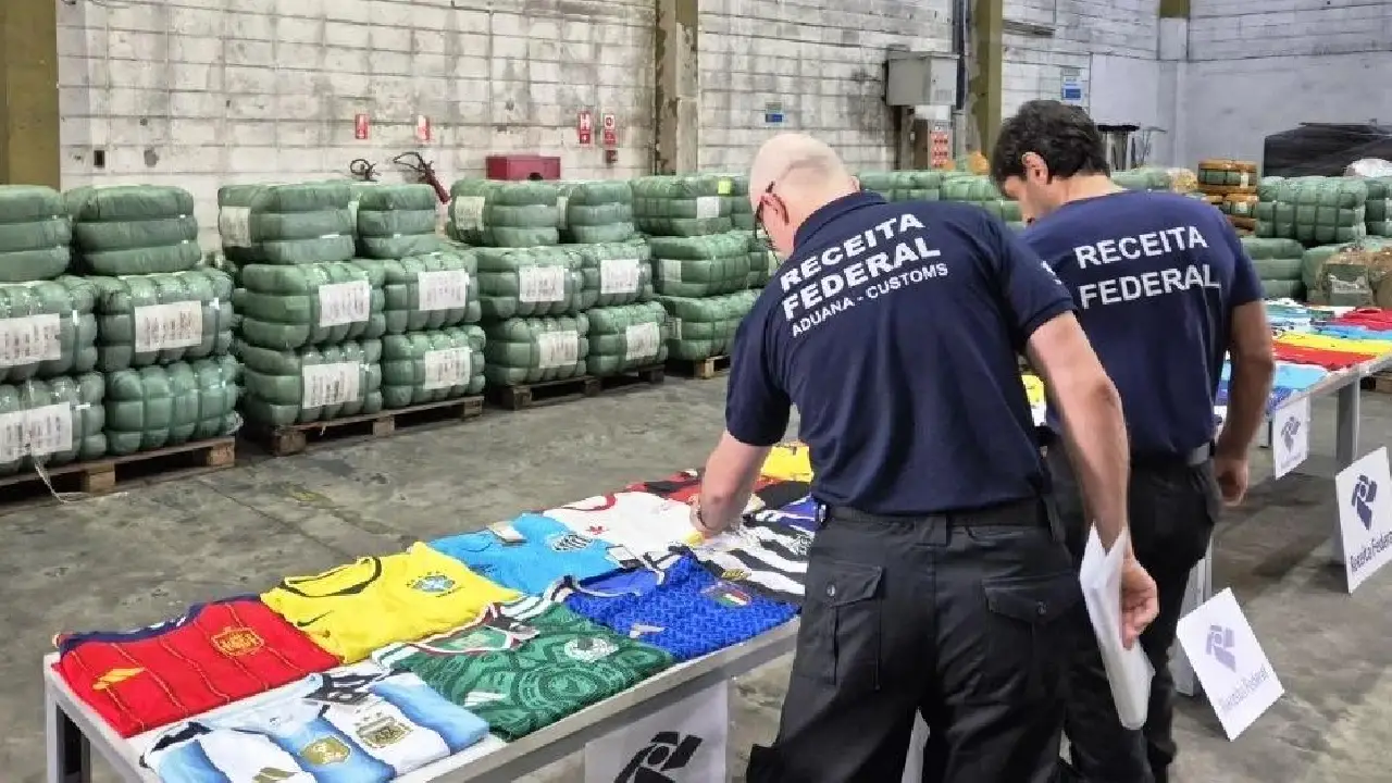 RECEITA FEDERAL RETÉM MAIS DE 300 TONELADAS DE MERCADORIAS FALSIFICADAS