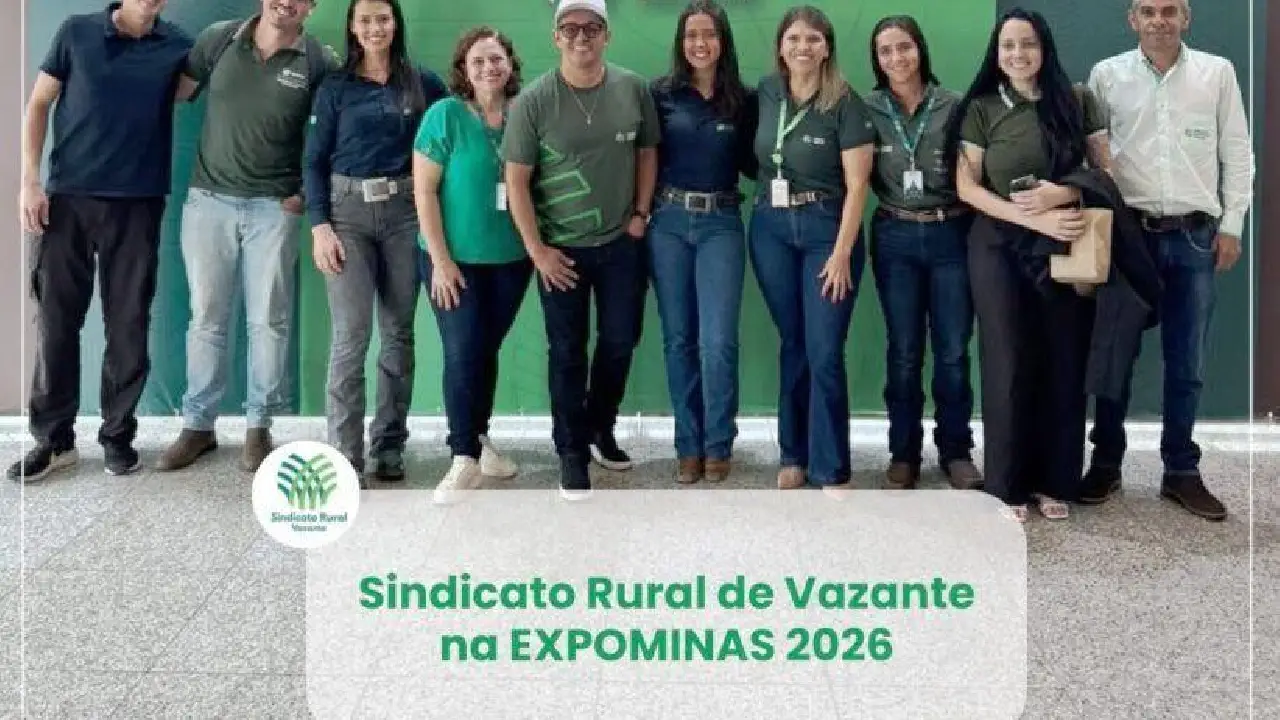 REPRESENTANTES DO SINDICATO RURAL DE VAZANTE PARTICIPAM DE EVENTO AGRO EM BELO HORIZONTE
