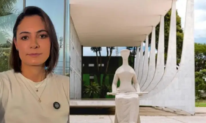 STF AUTORIZA VISITA DE CUNHADA DE BOLSONARO DURANTE AUSÊNCIA DE MICHELLE