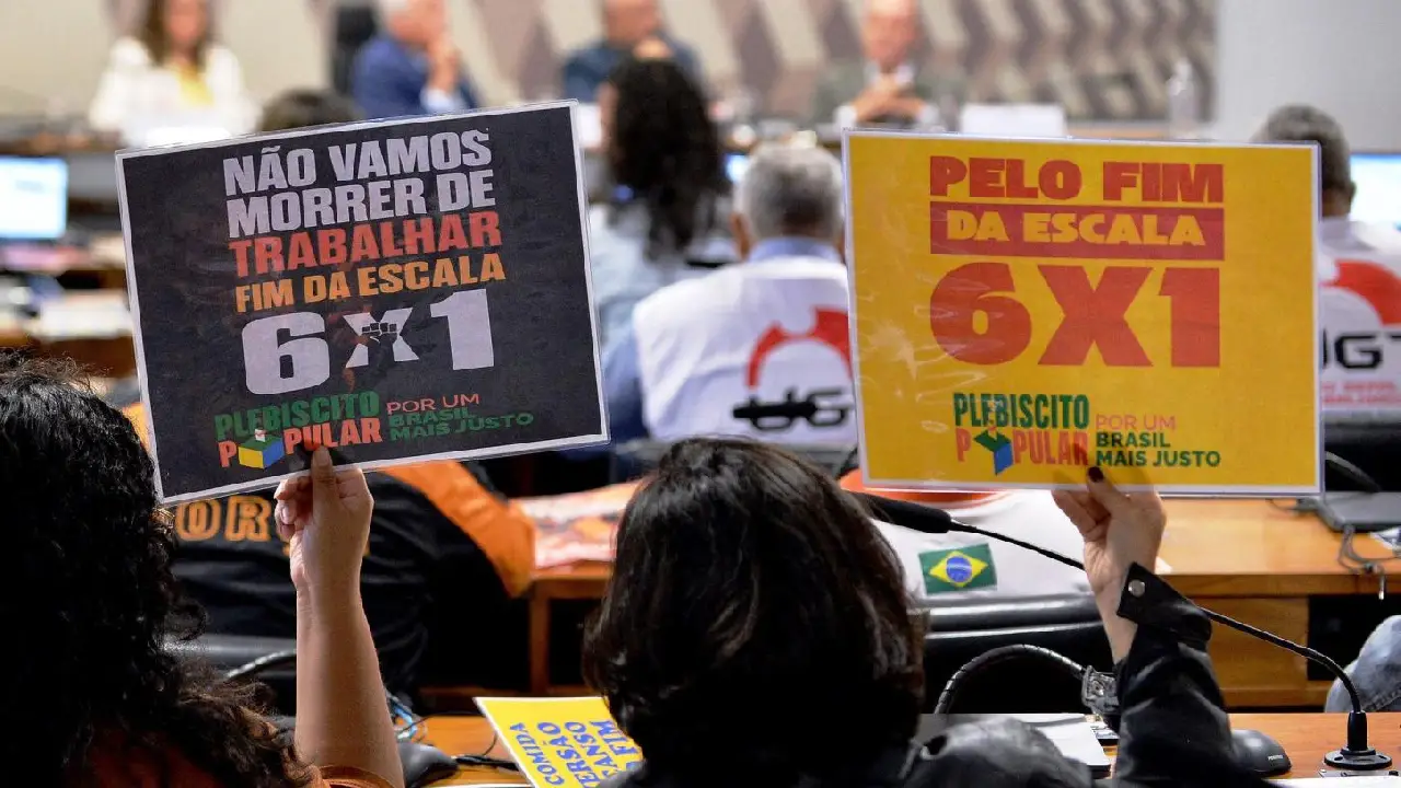 TRAMITAÇÃO DA PROPOSTA DO FIM DA ESCALA 6X1 AVANÇA NO SENADO FEDERAL