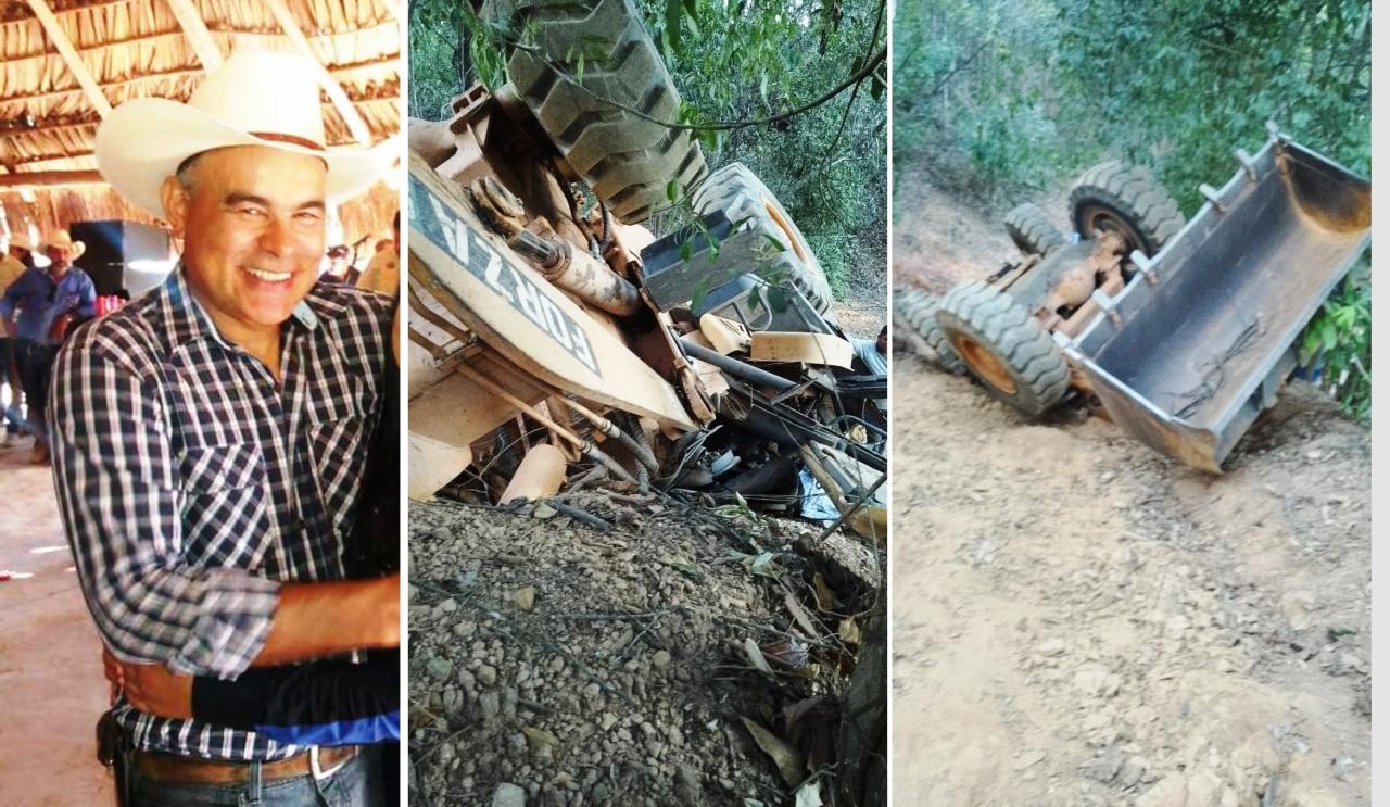PRODUTOR RURAL DE VAZANTE MORRE EM ACIDENTE COM PÁ-CARREGADEIRA