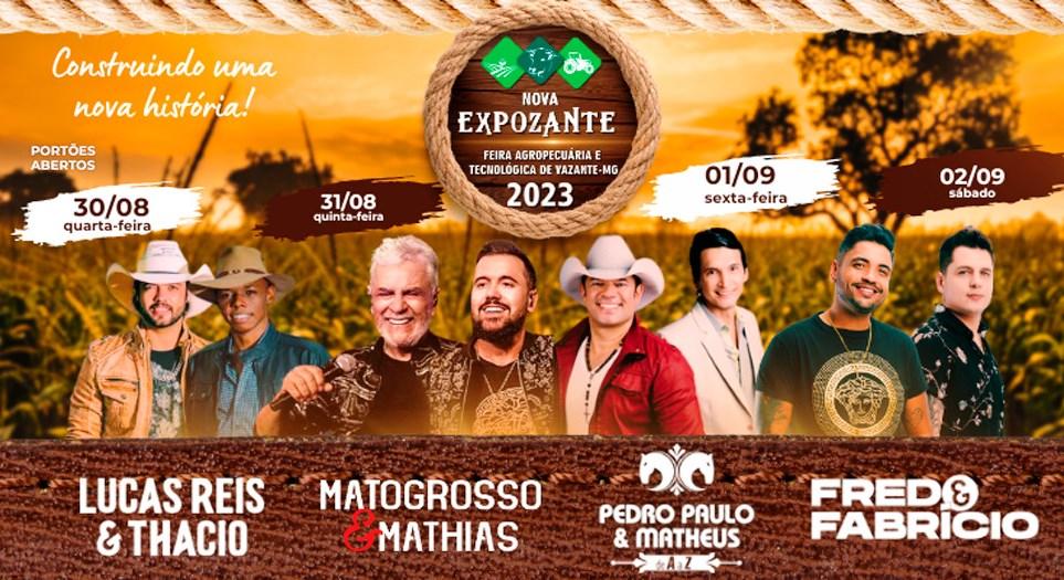 SINDICATO RURAL CONFIRMA SHOWS E LANÇA O PRIMEIRO LOTE DE PASSAPORTES PARA A NOVA EXPOZANTE