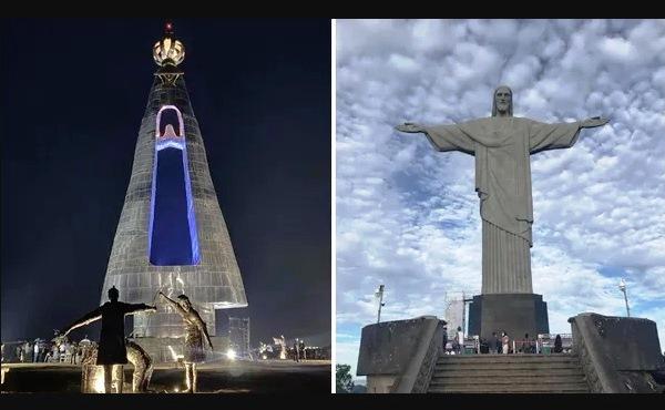 APARECIDA GANHA MONUMENTO A NOSSA SENHORA MAIOR QUE O CRISTO REDENTOR