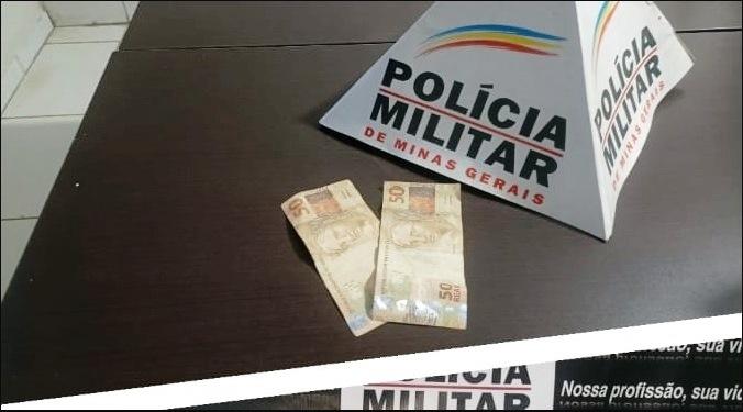 MULHER FURTA CARTEIRA DE IDOSO EM PRESIDENTE OLEGÁRIO E É PRESA EM LAGAMAR