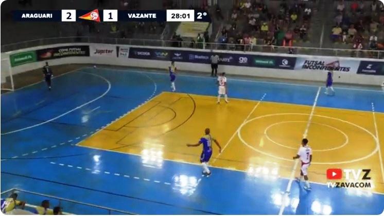 COPA INCONFIDENTES: VAZANTE SICOOB PERDE INVENCIBILIDADE E BUSCA VIRADA PARA SER BICAMPEÃO