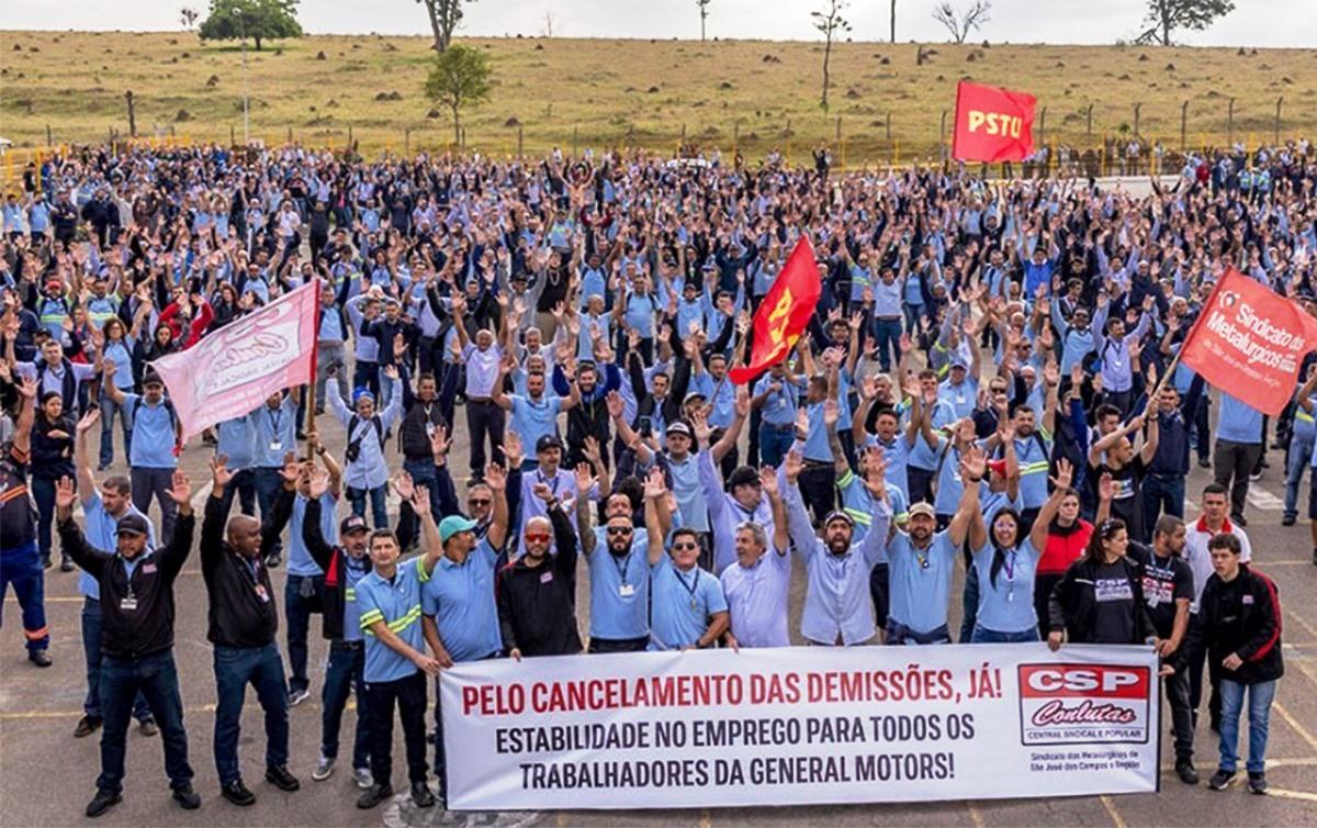 GENERAL MOTORS SUSPENDE 1.245 DEMISSÕES DE EMPREGADOS EM SÃO PAULO