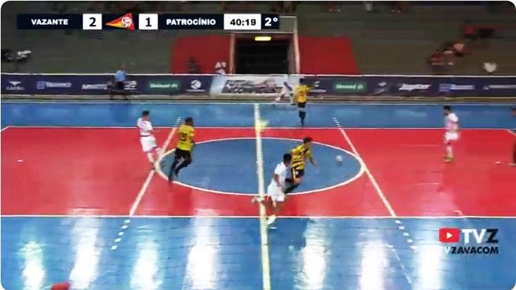VAZANTE VENCE PATROCÍNIO E VAI À GRANDE FINAL DA COPA FUTSAL INCONFIDENTES