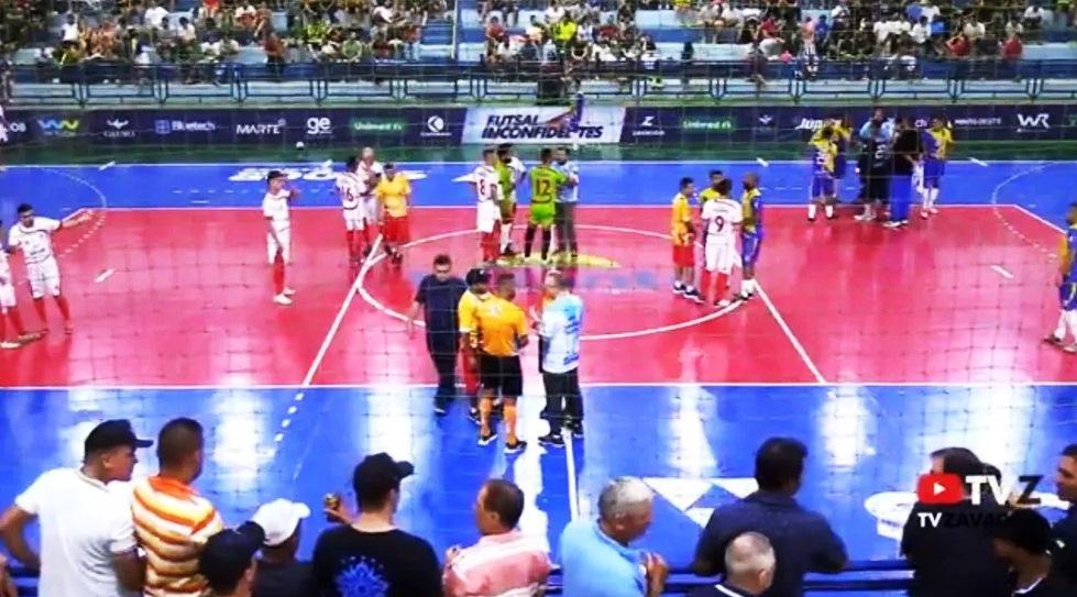 COPA FUTSAL INCONFIDENTES: DECISÃO FINAL ENTRE VAZANTE E ARAGUARI É SUSPENSA APÓS ATRASO DE TIME VISITANTE