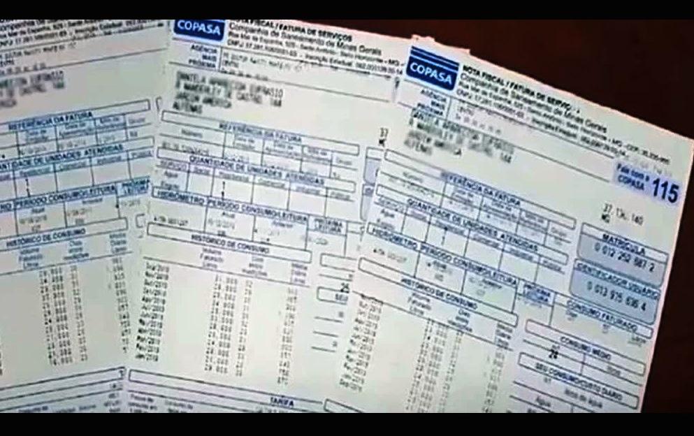 CONTAS DA COPASA TERÃO REAJUSTE DE 4,21% A PARTIR DESTE MÊS