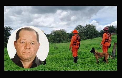 CORPO DE BOMBEIROS SUSPENDE BUSCAS POR HOMEM DESAPARECIDO EM PRESIDENTE OLEGÁRIO