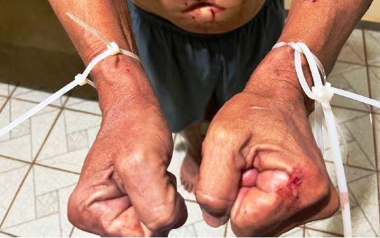 IDOSO É AMARRADO POR LADRÕES E ROUBADO EM SUA RESIDÊNCIA EM PATOS DE MINAS