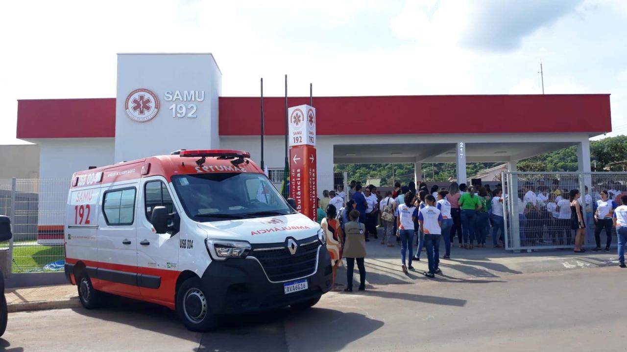 BASE DO SAMU/VAZANTE RECEBEU 107 LIGAÇÕES NO MÊS PASSADO