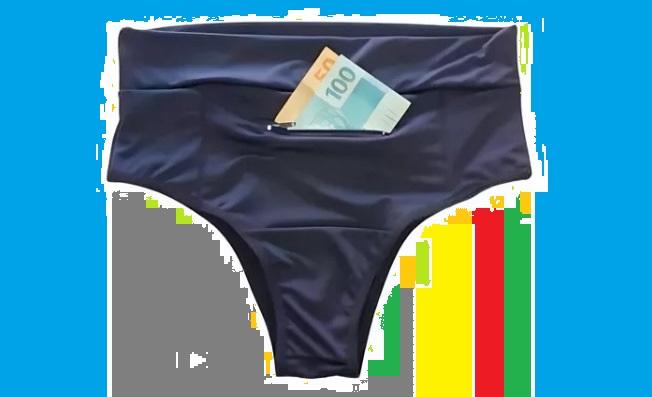 CALCINHA ANTIFURTO FAZ SUCESSO ENTRE AS MULHERES NO CARNAVAL