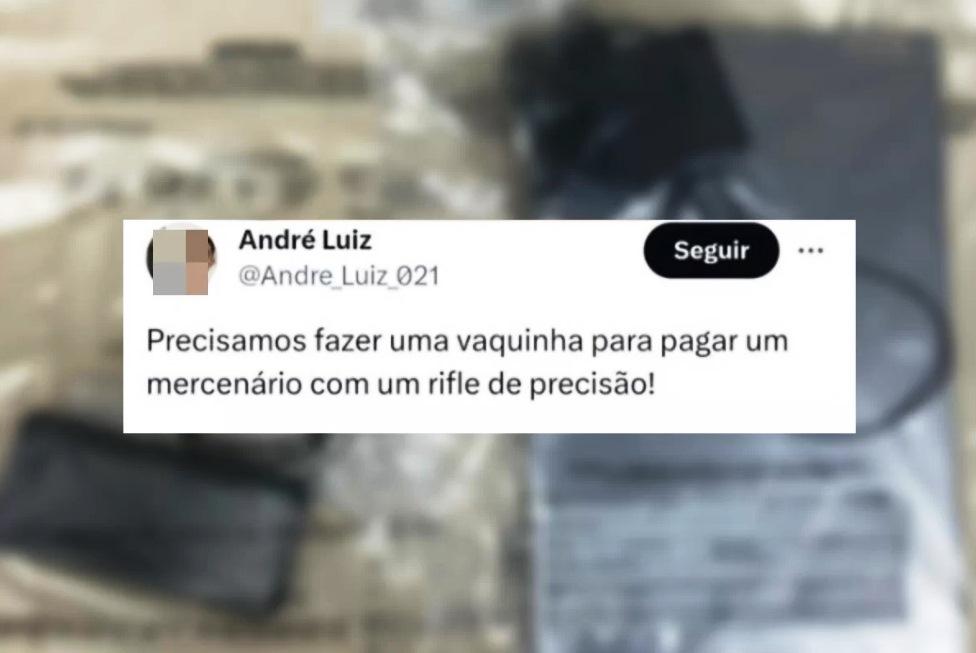 POLÍCIA FEDERAL MIRA JOVEM QUE PEDIU VAQUINHA NAS REDES SOCIAIS PARA MATAR LULA