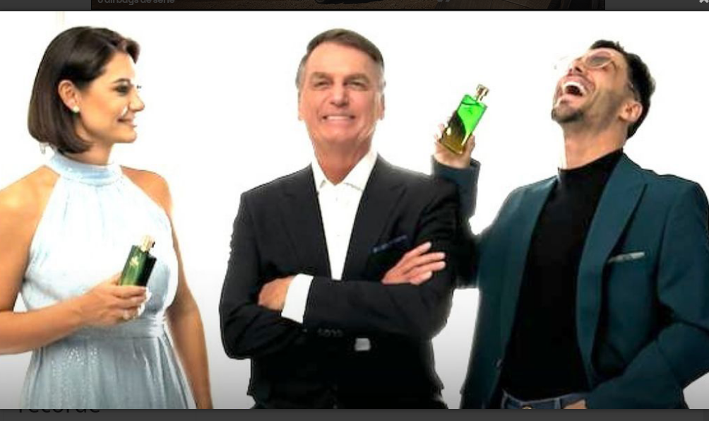 MAQUIADOR DE MICHELLE DENUNCIA GOLPE NAS VENDAS DO ‘PERFUME DE BOLSONARO’