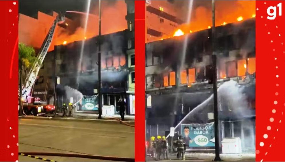 INCÊNDIO ATINGE POUSADA E MATA DEZ PESSOAS EM PORTO ALEGRE