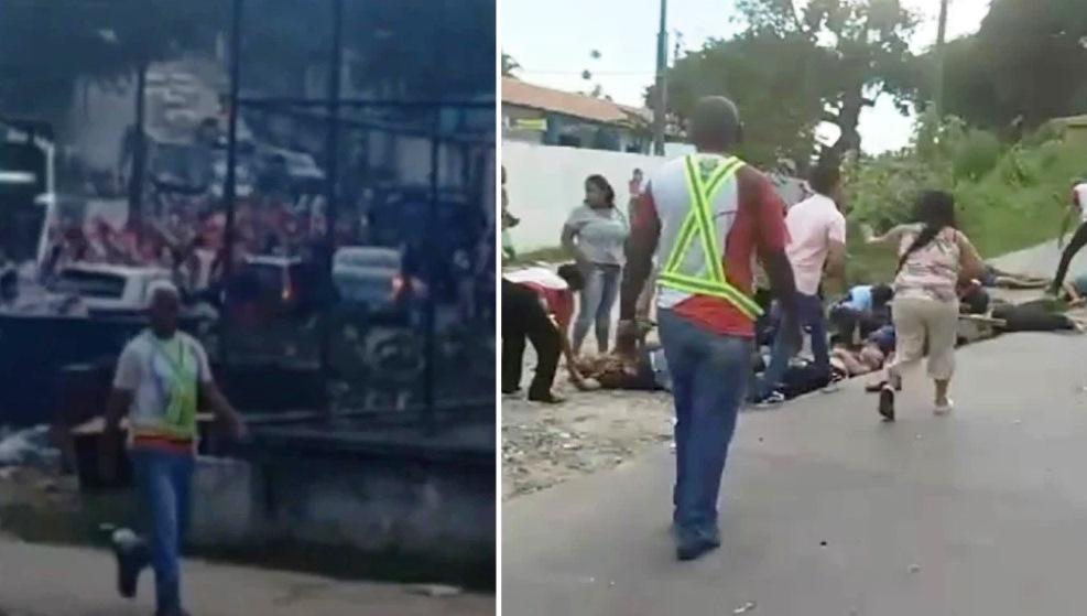 VÍDEO: MICRO-ÔNIBUS ATROPELA PROCISSÃO DE PÁSCOA, MATA QUATRO FIÉIS E FERE MAIS DE 20 PESSOAS
