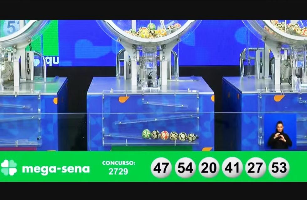 MEGA-SENA ACUMULA E PRÓXIMO PRÊMIO É ESTIMADO EM R$ 75 MILHÕES