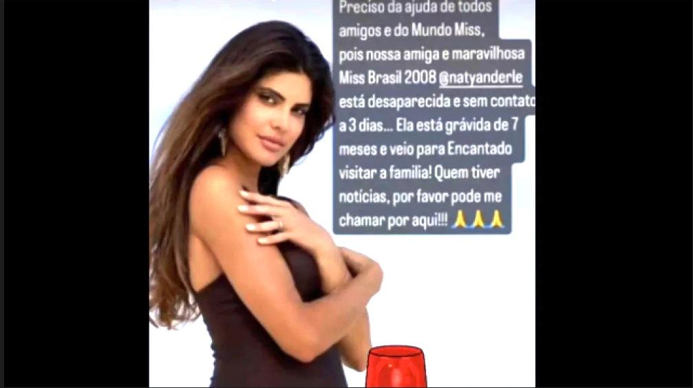 MISS QUE ESTAVA DESAPARECIDA É ENCONTRADA NO RIO GRANDE DO SUL