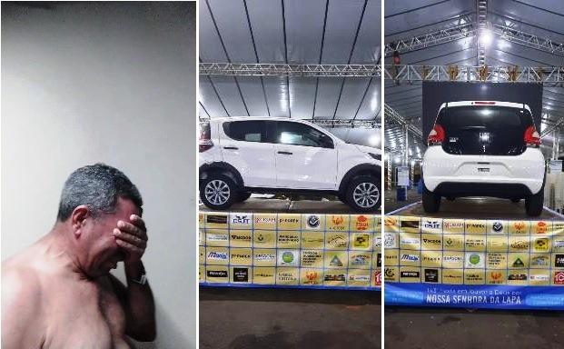 MORADOR DE UBERLÂNDIA GANHA CARRO ZERO NO SORTEIO DA FESTA DA LAPA