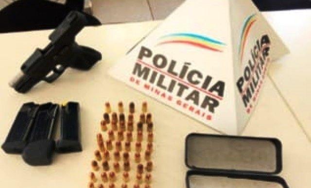PM DE VAZANTE PRENDE BARRAQUEIRO QUE AMEAÇAVA FUNCIONÁRIO COM PISTOLA