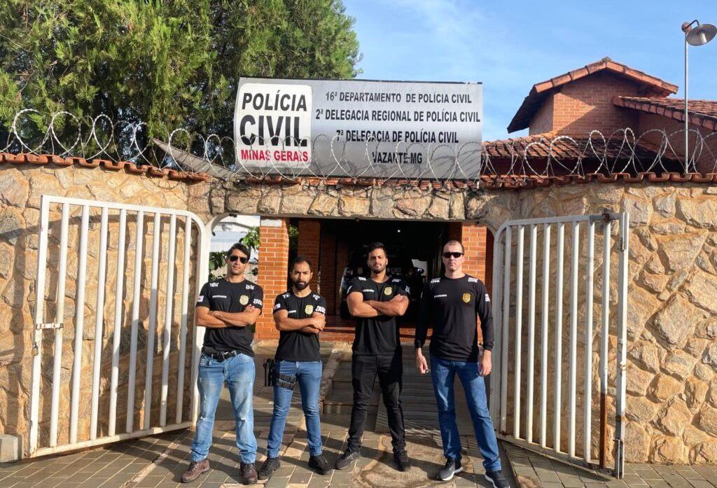 POLÍCIA CIVIL DE VAZANTE COLHE DEPOIMENTO DE AUTOR DA MORTE DE ROMARINHO