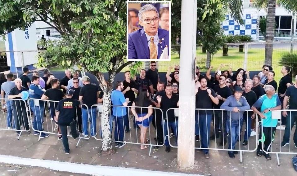 ZEMA Á ALVO DE PROTESTOS DURANTE COMEMORAÇÕES DO ANIVERSÁRIO DE PATOS DE MINAS