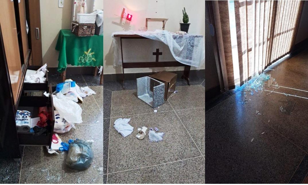 IGREJA DE SÃO CRISTÓVÃO É ALVO DE MAIS UM ARROMBAMENTO EM VAZANTE