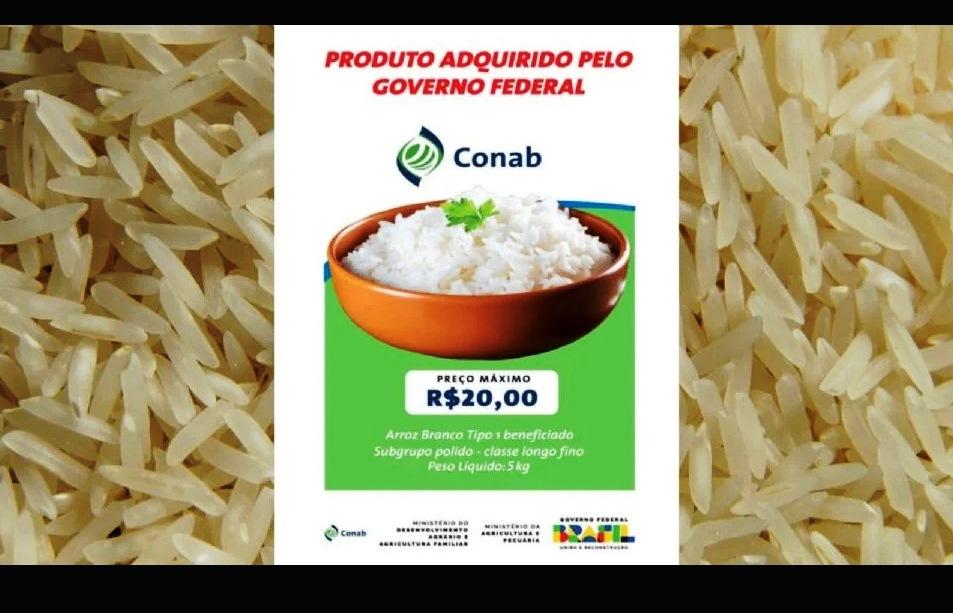 JUSTIÇA SUSPENDE LEILÃO DA CONAB PARA COMPRA DE ARROZ IMPORTADO