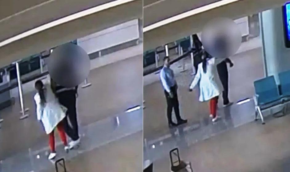 VÍDEO: MULHER É PRESA APÓS AGREDIR FUNCIONÁRIO EM AEROPORTO DE BH