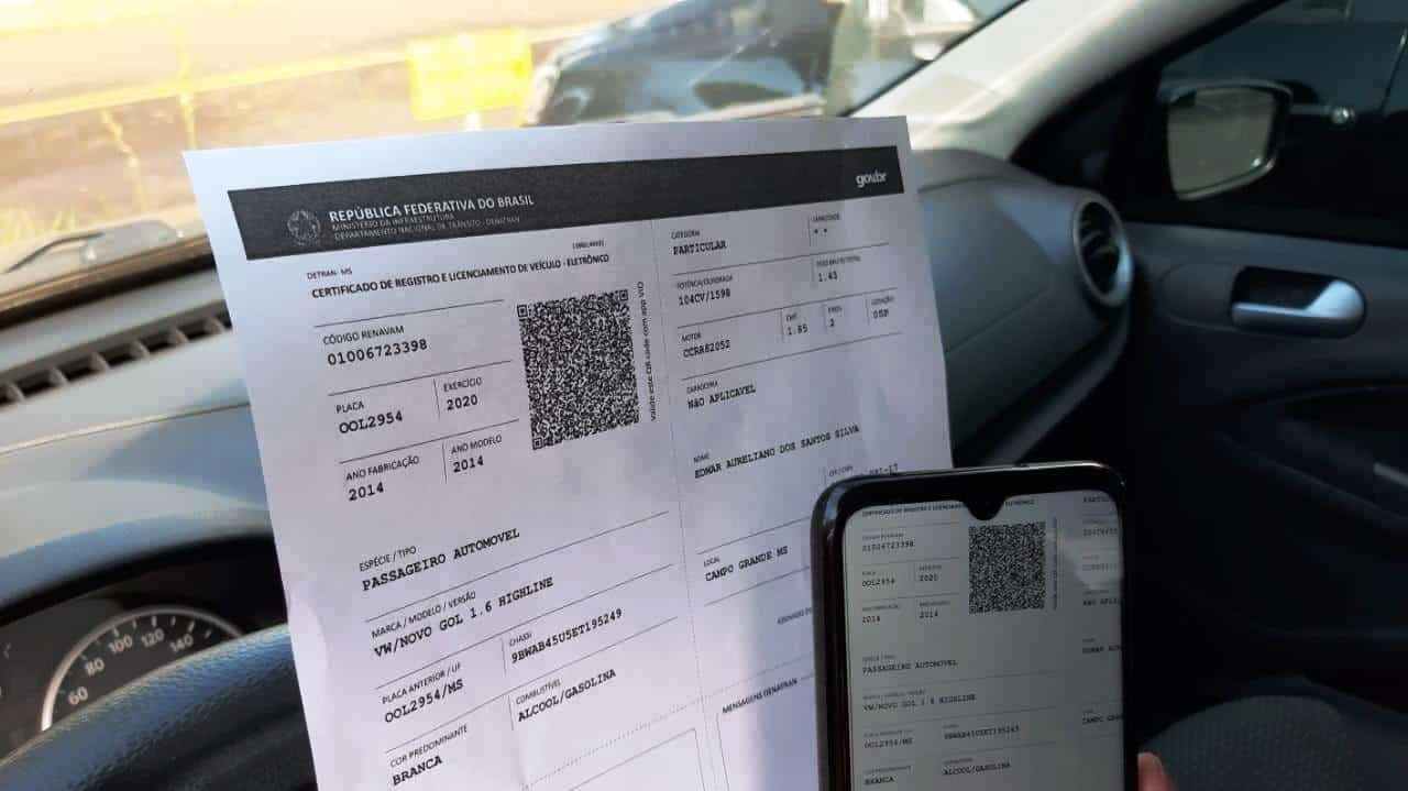 GOVERNO DE MINAS DIVULGA DATA DE INÍCIO DA EXIGÊNCIA DO CRLV 2024
