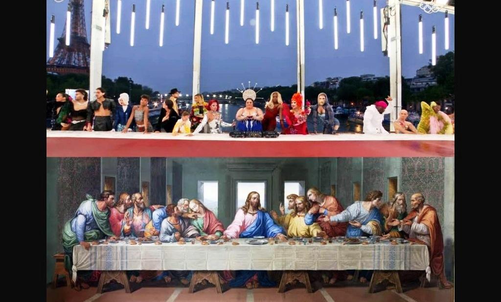 INTERNAUTAS REAGEM À REPRESENTAÇÃO DO QUADRO 'A ÚLTIMA CEIA' NA ABERTURA DA OLIMPÍADA