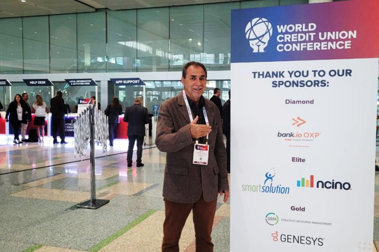 PRESIDENTE DO SICOOB CREDIVAZ PARTICIPA DA CONFERÊNCIA MUNDIAL DAS COOPERATIVAS DE CRÉDITO NOS EUA