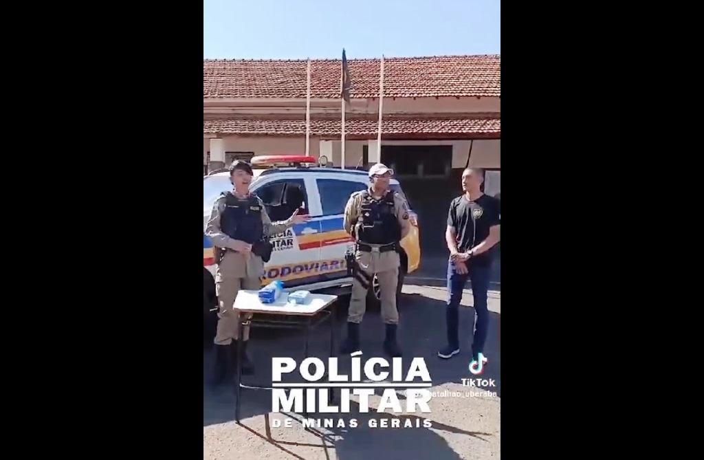 VÍDEO DA PM ORIENTA MOTORISTAS SOBRE CONSUMO DE PÃO DE FORMA COM TEOR ALCOÓLICO
